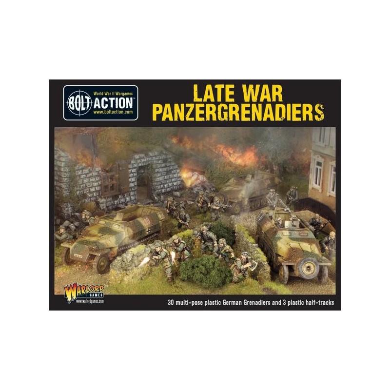 Late War Panzergrenadiers (30+ 3 Hanomags) Late War Panzergrenadiers (30+ 3 Hanomags)