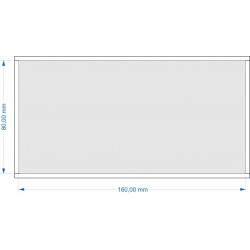 Plateau de mouvement 160x80mm Fermé