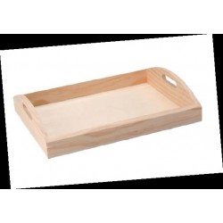 Plateau en bois 37x28,5x7cm FSC