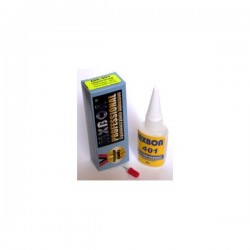 MX401 - CYANOACRYLATE ADHESIVE SLOW THIN (BOITE DE 12 PCS)