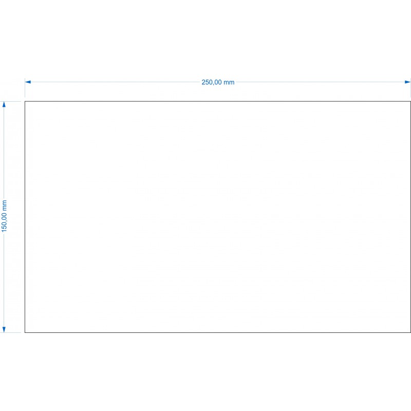 Socle 150x250mm