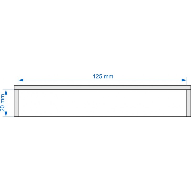 Plateau de mouvement 125x20mm Plateau de mouvement 125x20mm