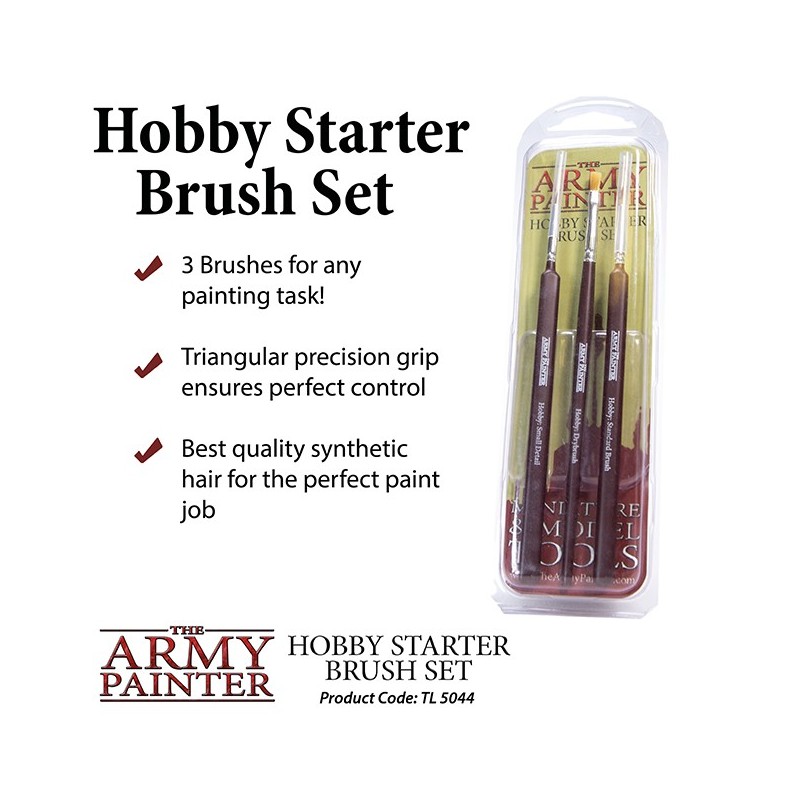 Pack de demarrage pinceau - Hobby Starter Brush Set