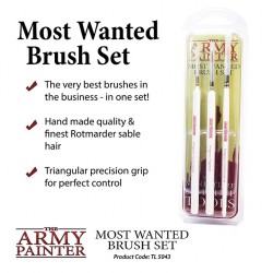 Wargamer Most Wanted Brush Set