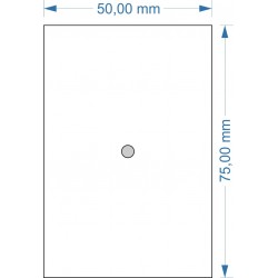 Socle 50x75mm magnétique