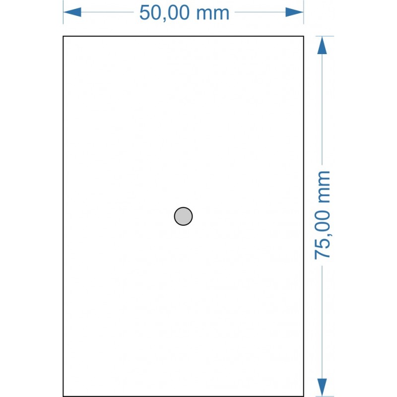 Socle 50x75mm magnétique