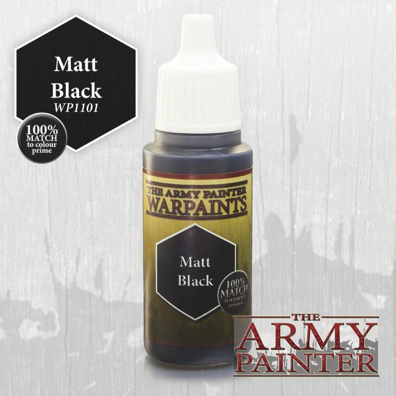Warpaints Matt Black Warpaints Matt Black