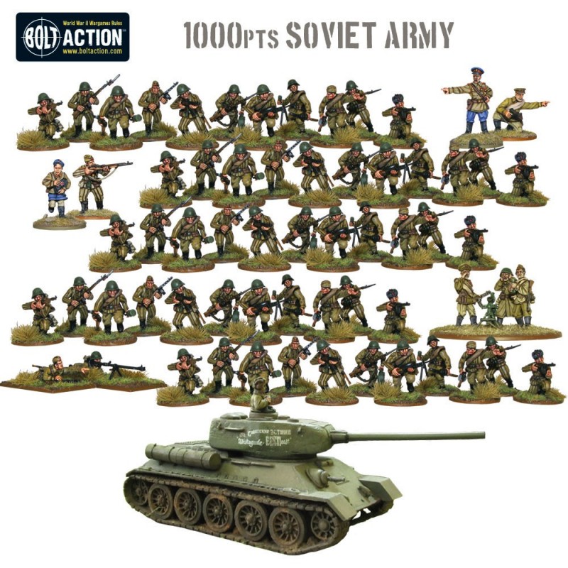 Bolt Action Starter Army - Russian Bolt Action Starter Army - Russian