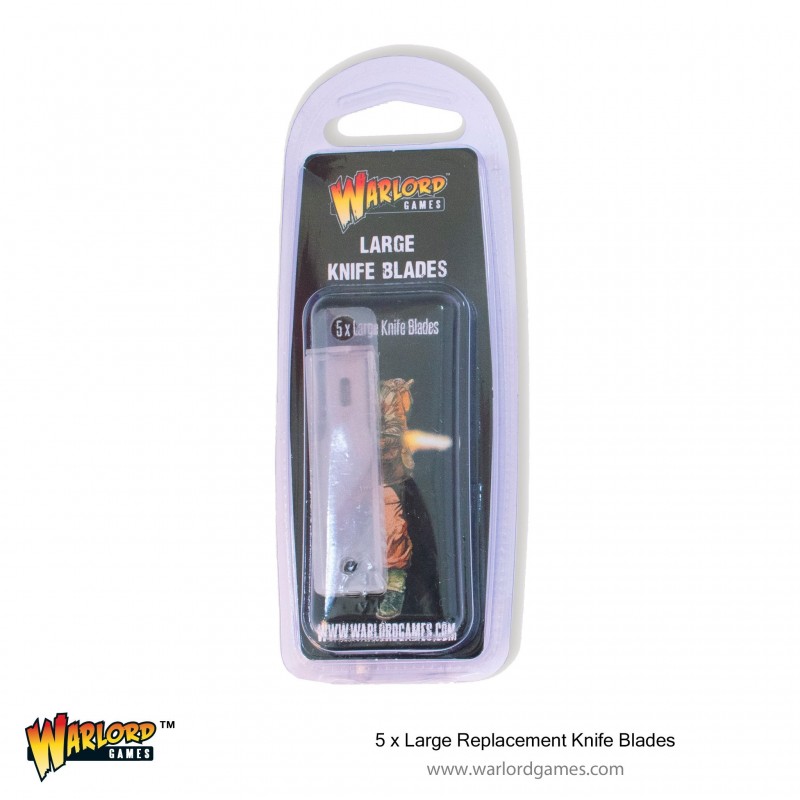 Lame de remplacement pour large couteau - Large Replacement Knife Blades (5)