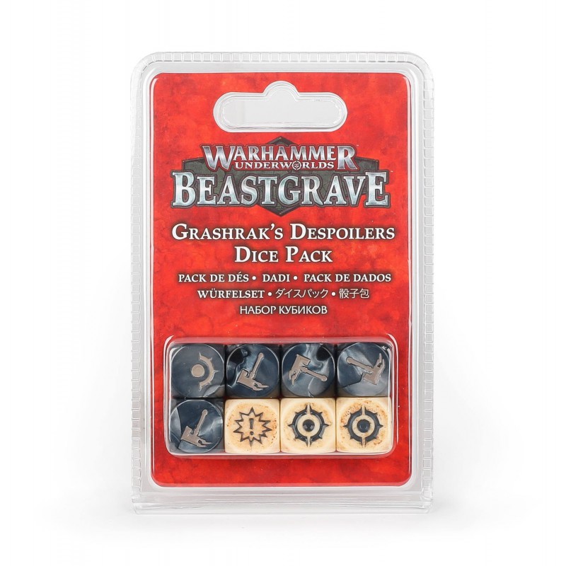 Warhammer Underworlds: Beastgrave – Dés Profanateurs de Grashrak