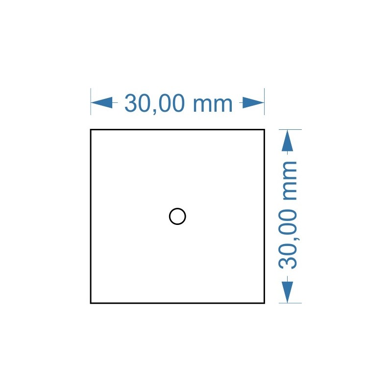 Socle 30x30mm magnétique Socle 30x30mm magnétique