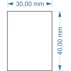 Socle 30x40mm