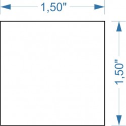 Socle 1.5''x1.5''mm