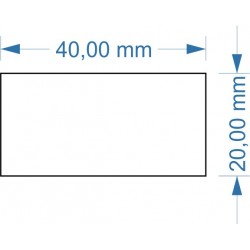 Socle 20x40mm