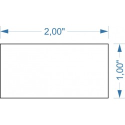 Socle 2''x1''mm