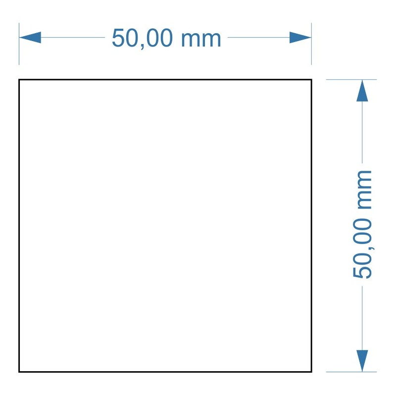 Socle 50x50mm Socle 50x50mm