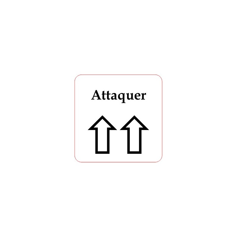 Pion Ordre - Attaquer Pion Ordre - Attaquer