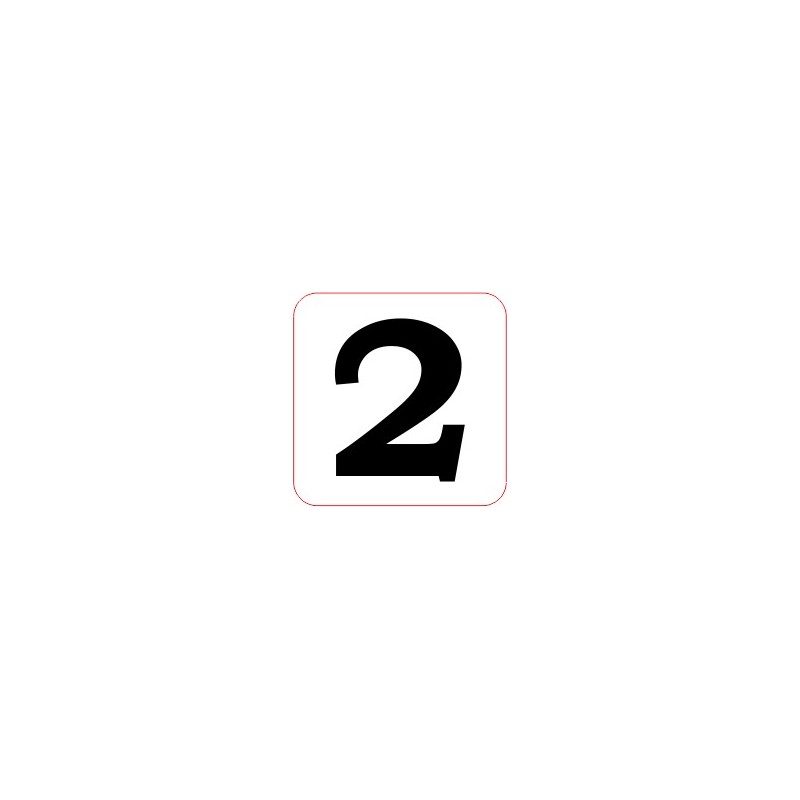 Marqueur perte - "2" Marqueur perte - "2"