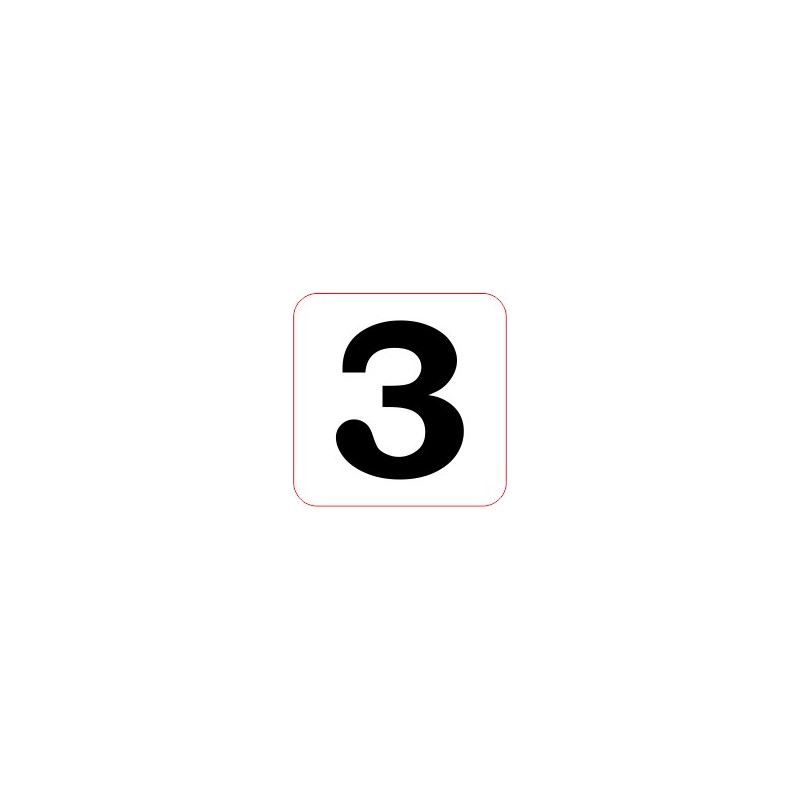 Marqueur perte - "3" Marqueur perte - "3"