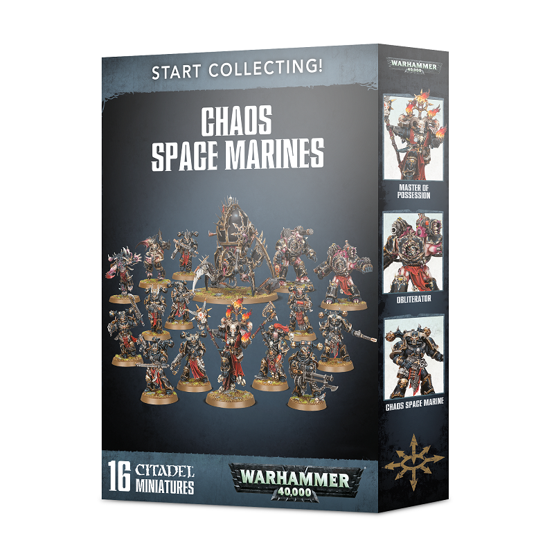 Chaos Space Marines Warhammer 40k Start Collecting