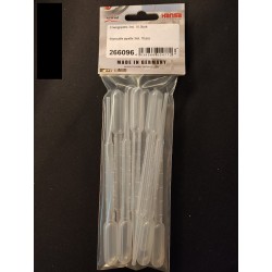 10 Pipettes jetables 3ml