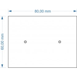 Socle 60x80 magnétique