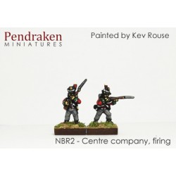 Centre company, firing line