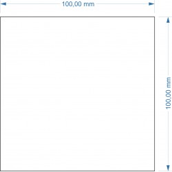 Socle 100x100mm