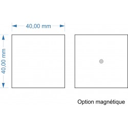 Socle 40x40mm