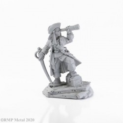 Pirate with spyglass