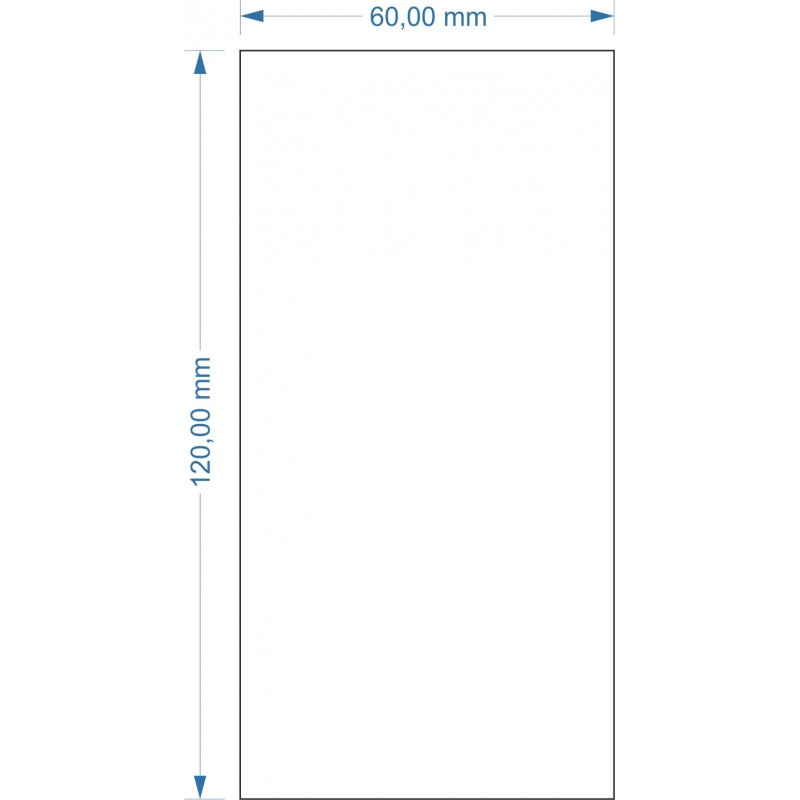 Socle 60x120mm