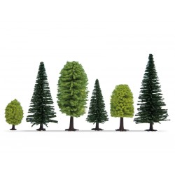 Forêt mixte, 10 arbres