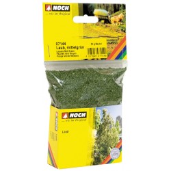 Flocage Feuilles vert moyen