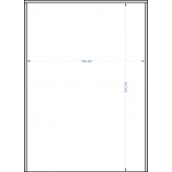 Plateau de mouvement 140x200mm