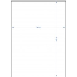 Plateau de mouvement 140x200mm