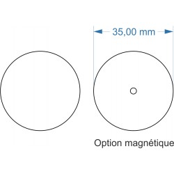 Socle rond diamètre 35mm