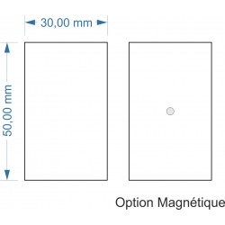 Socle 30x50mm