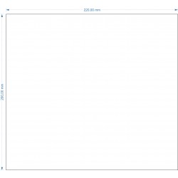 Socle 200x220mm