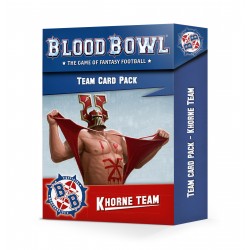 Blood Bowl Khorne Team Card...