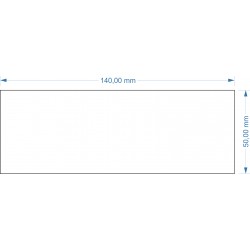 Socle 50x140mm