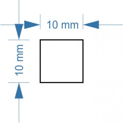 Socle 10x10mm