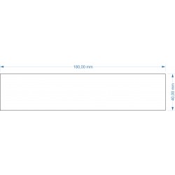 Socle 180x40mm