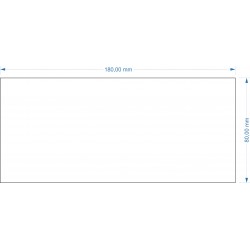 Socle 180x80mm