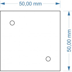 Socle 50x50mm Super Magnétique