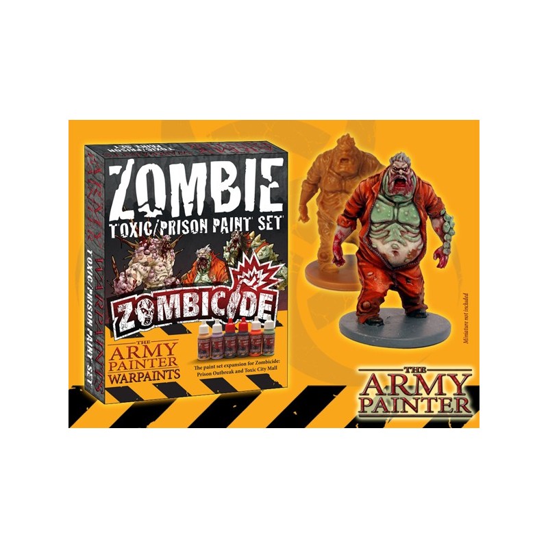Zombie Toxic & Prison Paint Set Zombie Toxic & Prison Paint Set