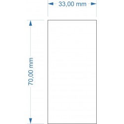 Socle 70x33mm