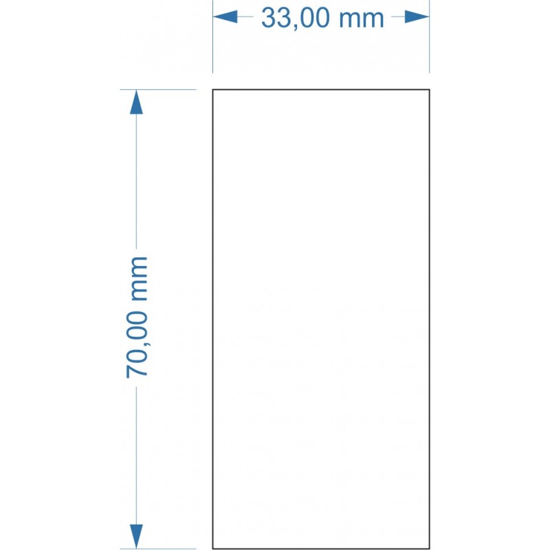 Socle 70x33mm