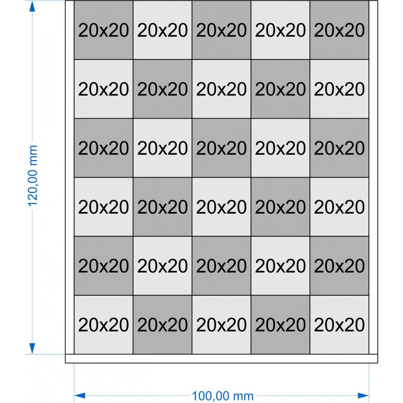 Plateau de mouvement 100x120mm