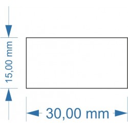 Socle 30x15mm