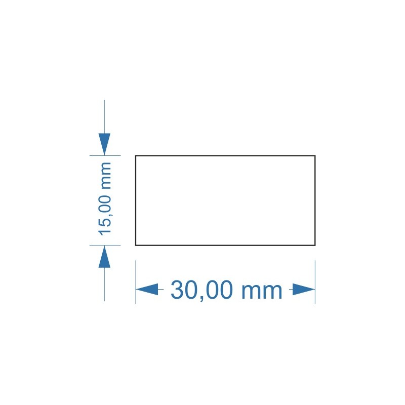 Socle 30x15mm